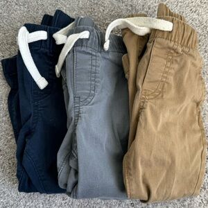 3 pairs Cat & Jack Woven Joggers, size 2T